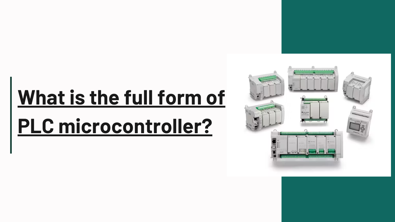 What is the full form of PLC microcontroller?